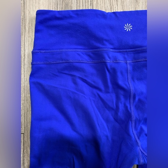 Athleta Cropped Leggings, Blue, L (large) - Picture 4 of 7